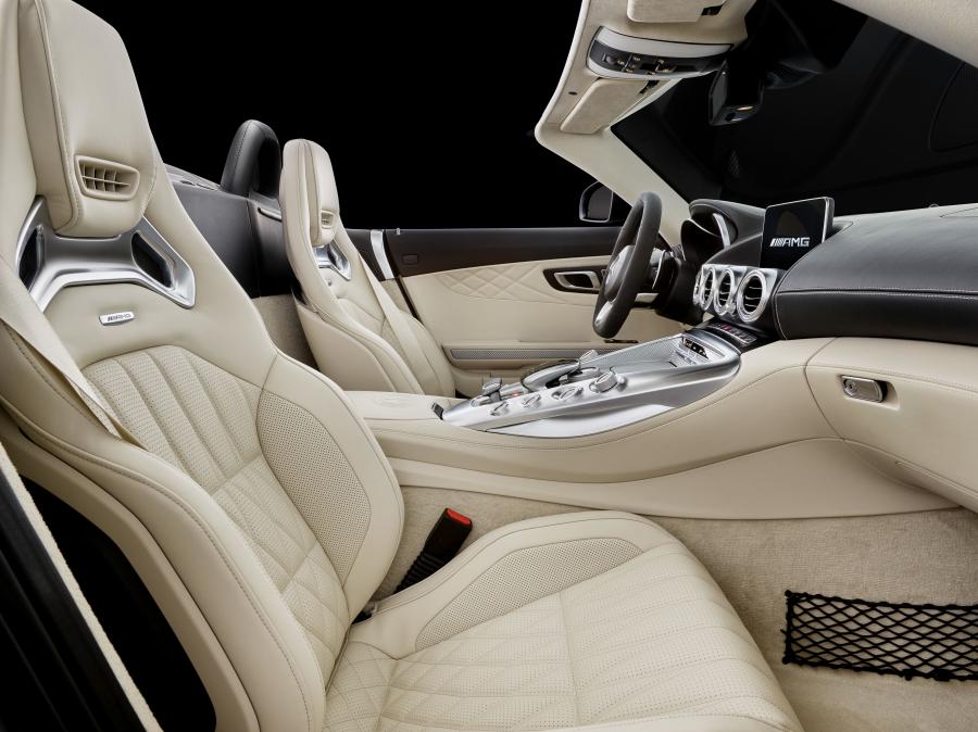 Интерьер Mercedes-AMG GT C Roadster 2016 года  (WW) (фото 30 из 50)